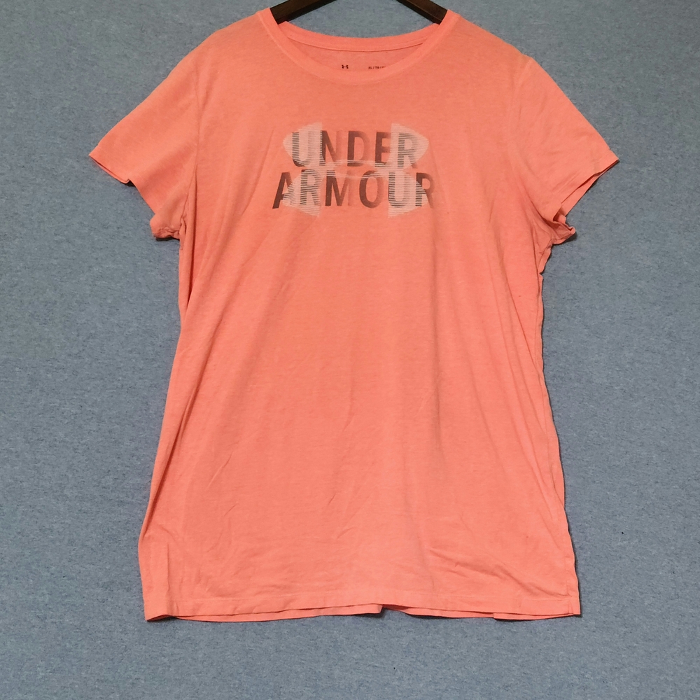 Under Armour Pink Relaxed Short Sleeve Tee
